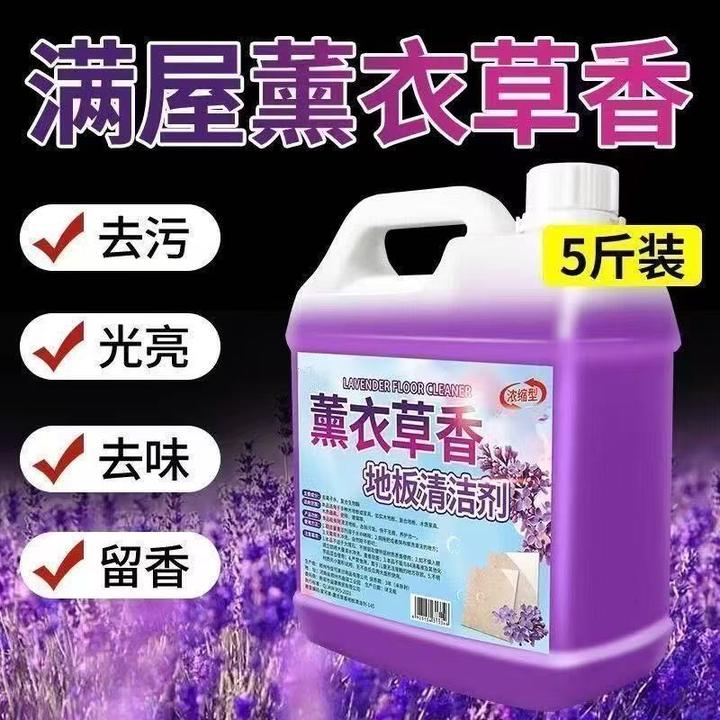 高浓缩薰衣草大桶拖地家用持久留香清香型酒店擦地清洁液地板瓷砖
