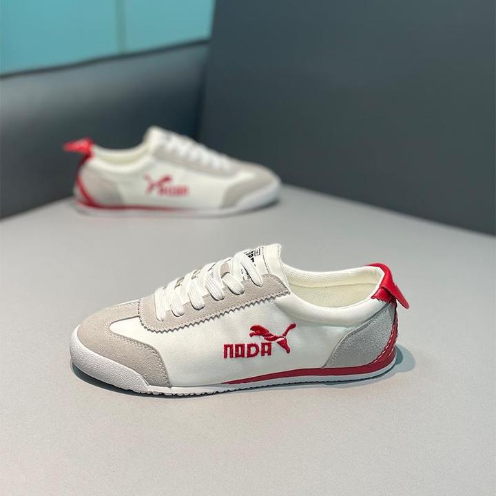 春夏阿甘鞋2024新款男士软底布面透气运动休闲鞋欧洲站网红潮男鞋