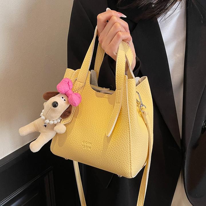 高级感超火小包包女2025新款时尚百搭斜挎包夏季超火手提包水桶包