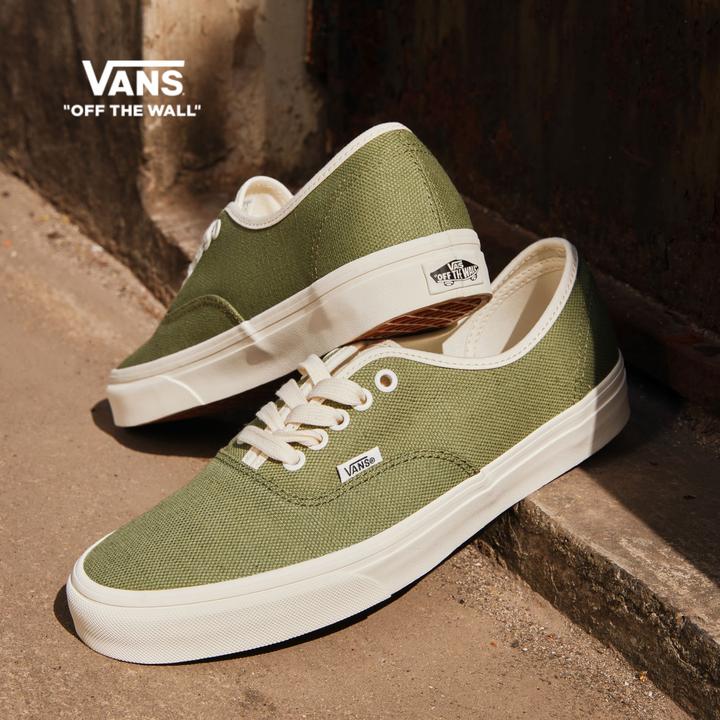 Vans范斯Authentic绿色轻便舒适百搭男鞋女鞋帆布鞋D7YZBF