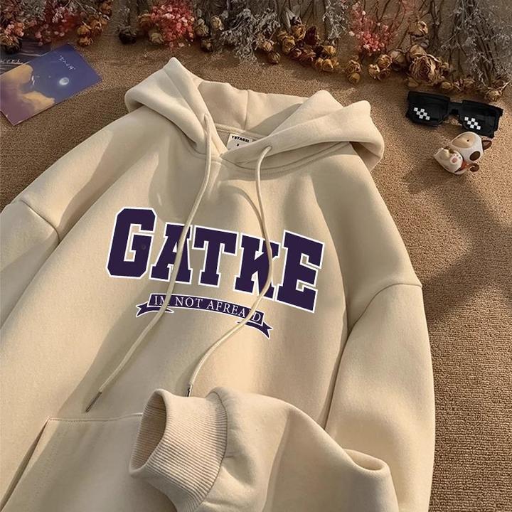 男装爆款增高连帽加厚加绒卫衣男女早秋冬新款宽松情侣装衣服重