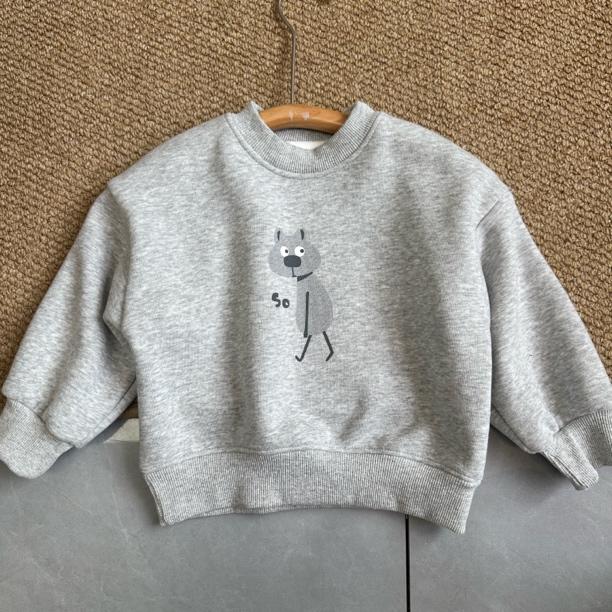 【福利卫衣】加绒加厚款深秋小童圆领卫衣小童宝宝童装保暖秋冬