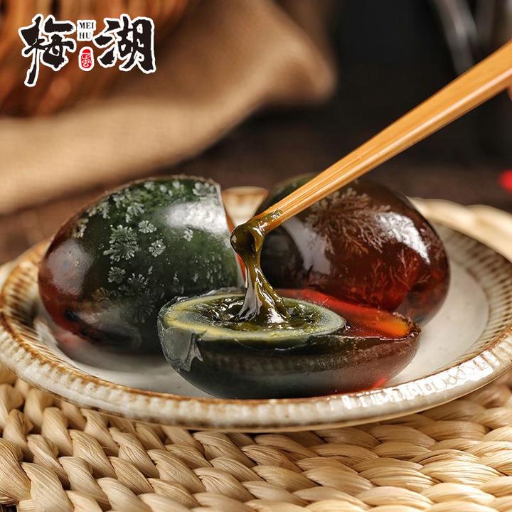 10枚大号松花蛋70-80g溏心松花皮蛋超好吃无铅工艺变蛋一整箱直销