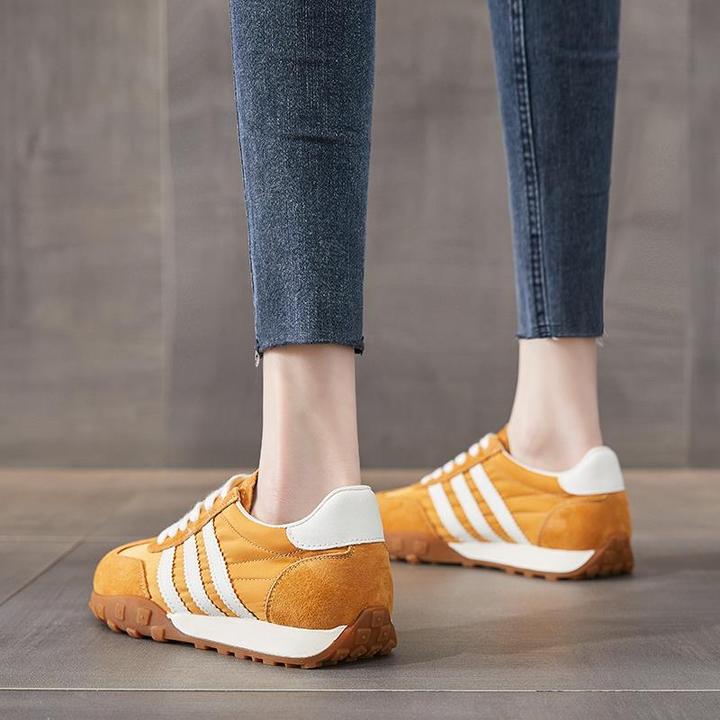 复古德训鞋女2025春季新款 运动休闲爆款百搭超火阿甘鞋