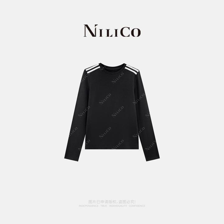 NILICO【轻绒生活】轻运动超柔绒感秋冬温暖打底衫