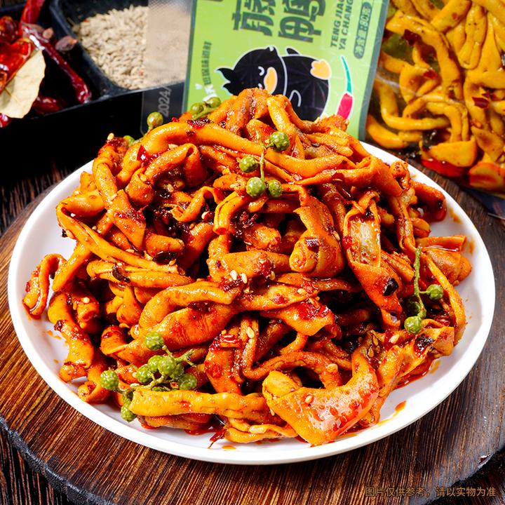 【藤椒鸭肠】馋小乖香辣卤鸭肠湖南特产鸭货零食追剧解馋下酒菜