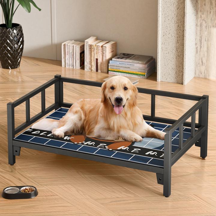 狗窝狗床四季通用夏天狗垫子夏季可拆洗宠物窝行军床大型犬狗狗床