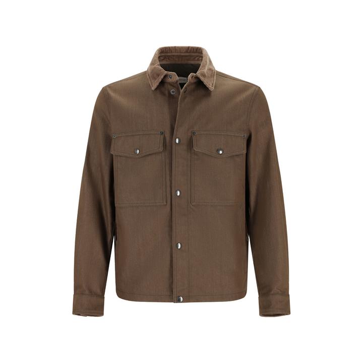 未使用 MONCLER 盟可睐/蒙口 男士衬衫式夹克2F00024 598X1