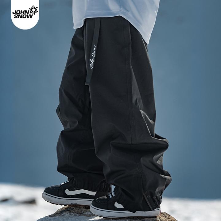 John snow新款单板双板全压胶滑雪裤男女防水冬季保温耐磨滑雪服
