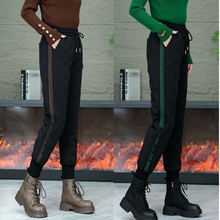 【DLM定制】男女同款新款时尚休闲外穿保暖防寒束脚裤3559