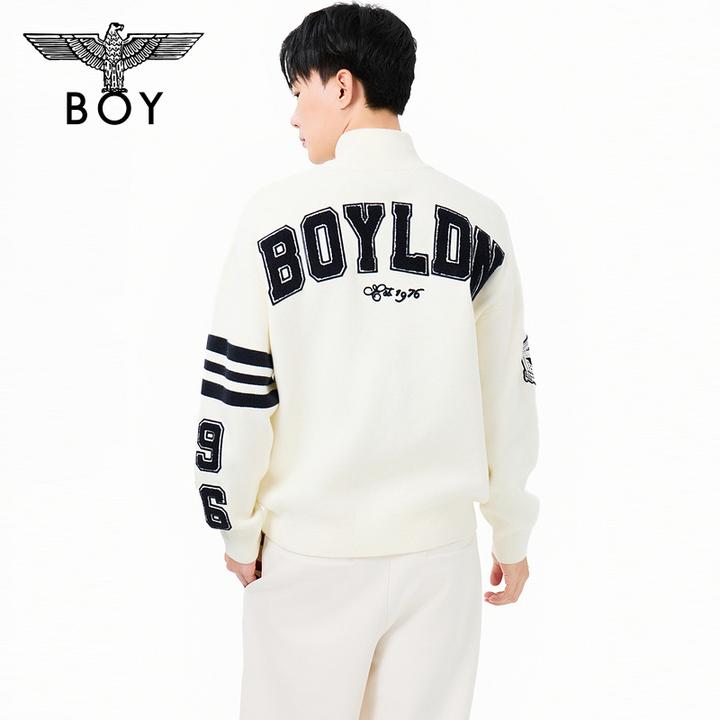 BOY LONDON中性款时尚潮流百搭通勤针织套头衫N60033