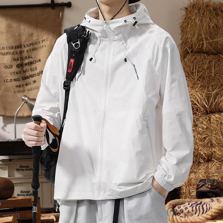 户外凉感透气防晒衣男2026新款夏季防紫外线男士薄款防晒服外套潮