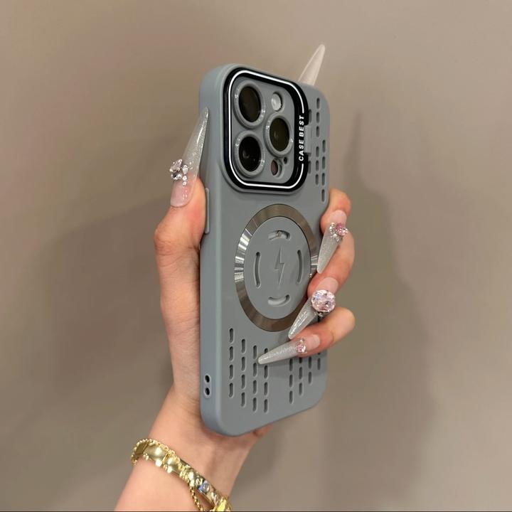 镜头支架适用苹果16promax手机壳iPhone15散热镂空13/14全包11套