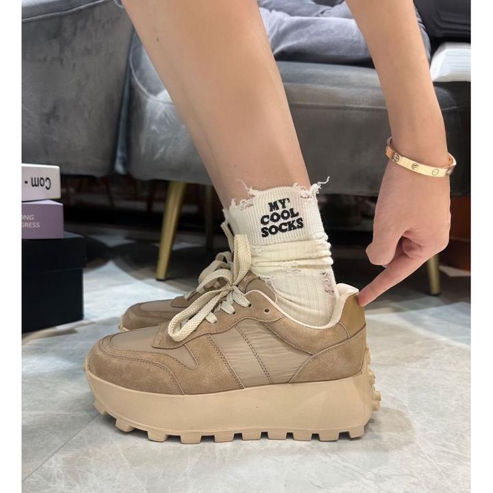 【JTG&SHOES 官方正品】OMG潮吹爆这双鞋潮5cm厚底增高松糕复古真