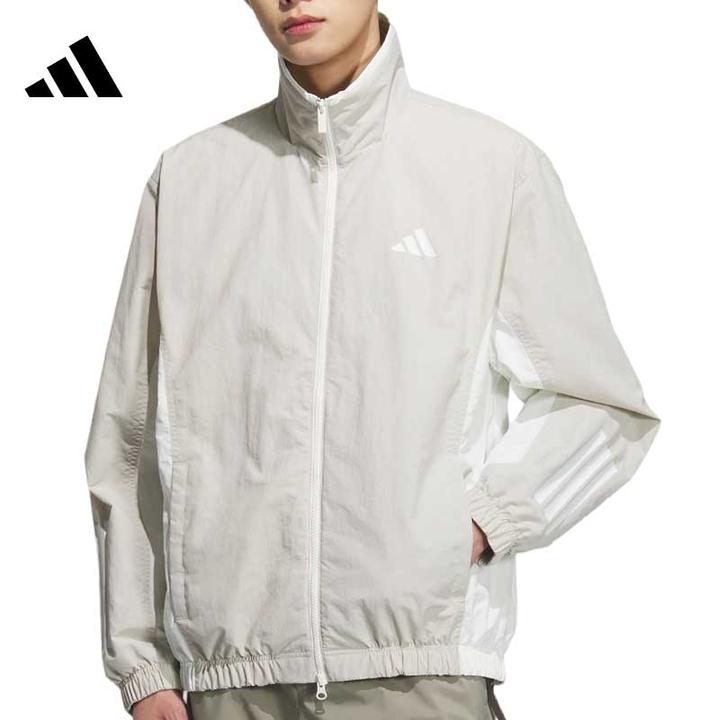 adidas阿迪达斯男子情人节M WOVEN JKT1流光风梭织无帽外套KC3921