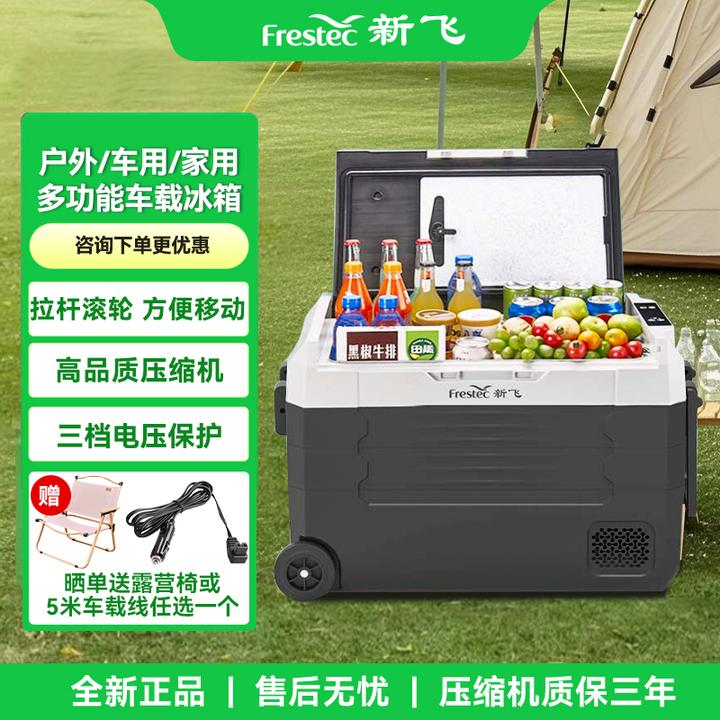 新飞车载冰箱小车专用冷藏冷冻小电冰箱车家两用租房宿舍户外露营