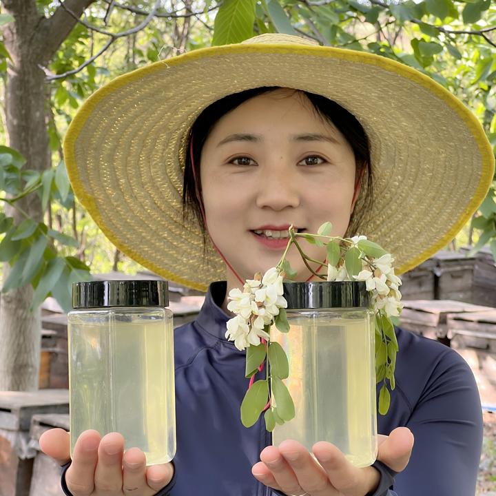洋槐蜜陕西秦岭2025年新蜂蜜农家自产自然成熟洋槐蜂蜜