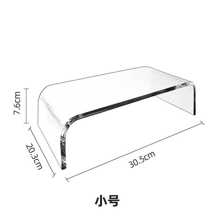 柜台展示架陈列架子手办化妆品前台高档产品亚克力有机板展示架