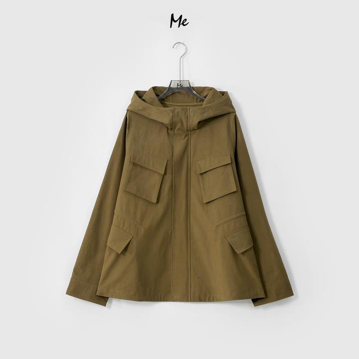 ME【鲁本斯斗篷风衣】100棉显瘦山系穿搭时尚一手长外套MESA0713