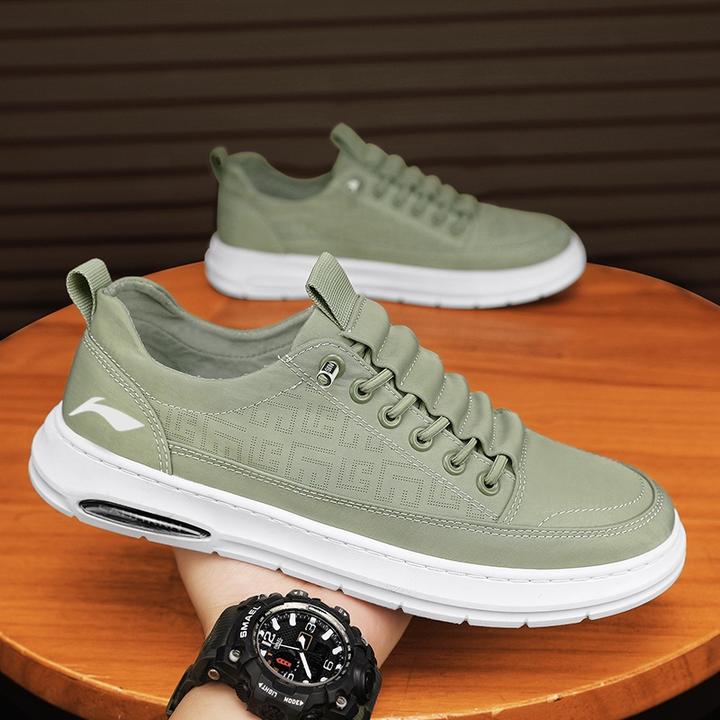 李宁集团SHOEBOX鞋柜男鞋冰丝男士板鞋休闲透气运动男鞋网面布鞋