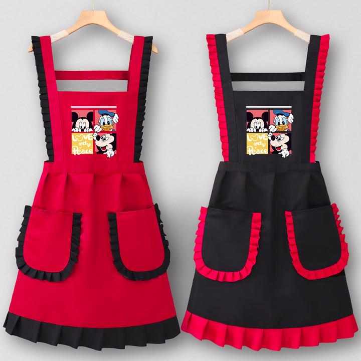 画室围裙定制厨房家用做饭2025新款简约手工工作服女餐饮上班专用