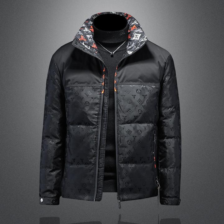 欧洲站高端羽绒服男装短款冬季百搭时尚保暖高级感潮流休闲外套潮