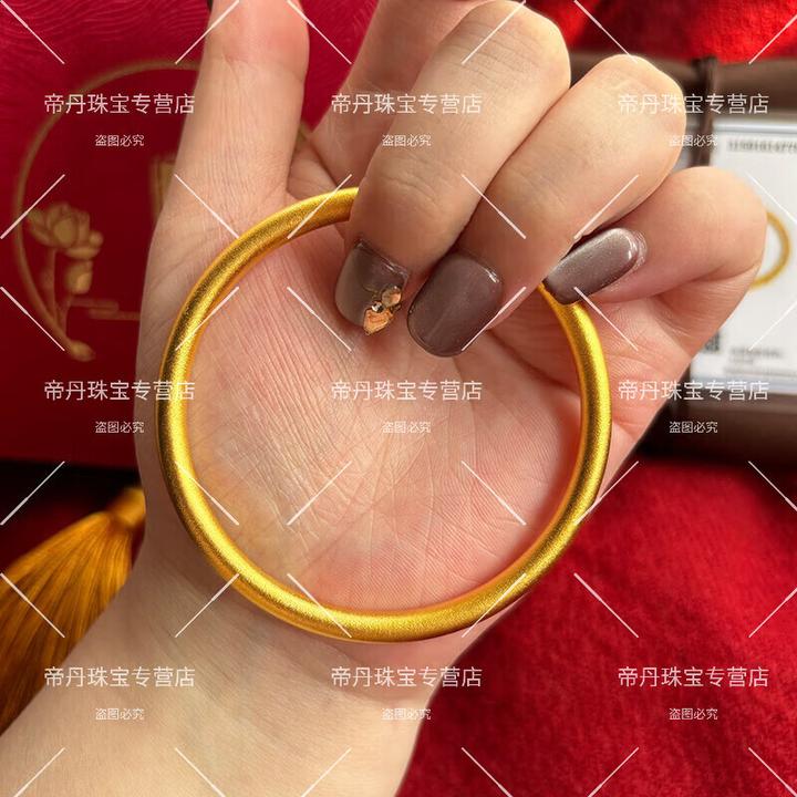 足银手镯 女网红传承经典古法闭口520情人节女款实心