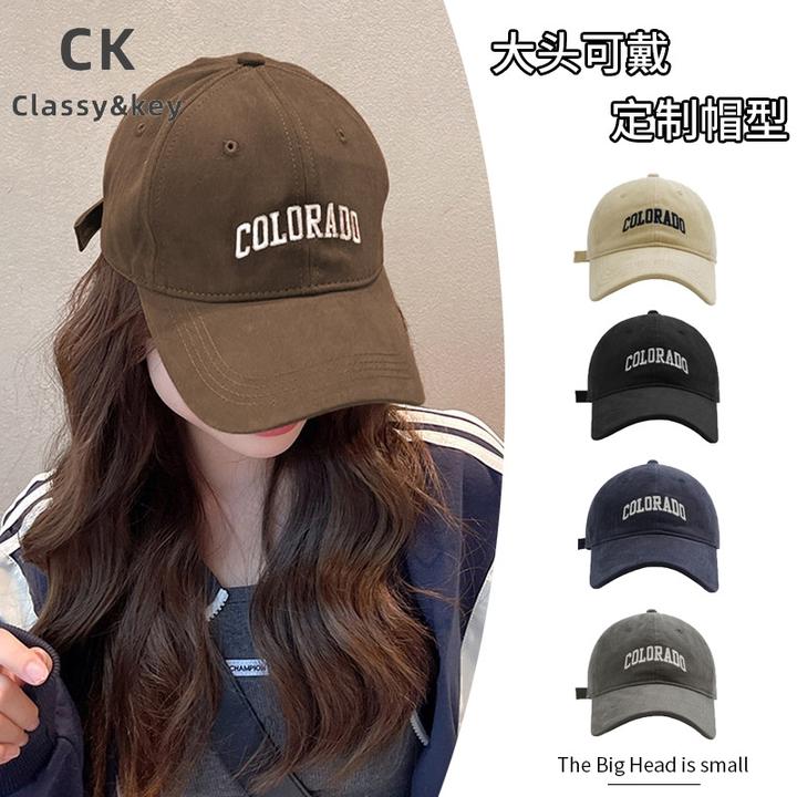 Classy key新加坡设计师联名款棒球帽女时尚ins夏季百搭遮阳帽子