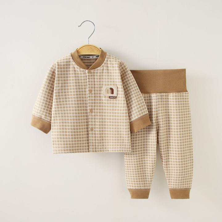 【少量现货】婴幼儿秋冬季家居服套装加绒衣服男童女童休闲睡衣高腰