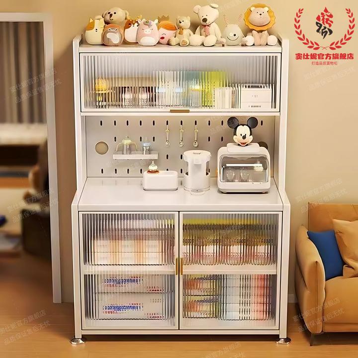 卧室婴儿喂养台母婴阳台柜储物柜收纳衣柜宝宝用品置物架多层