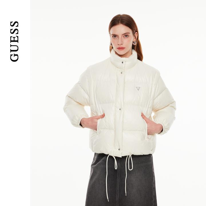 GUESS冬季女士两穿可拆卸袖口保暖羽绒服-W4PL3YW55R0