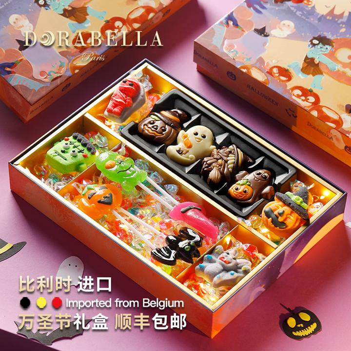 圣诞节限定比利时进口巧克力礼盒装送女生男孩儿童糖果零食品礼物