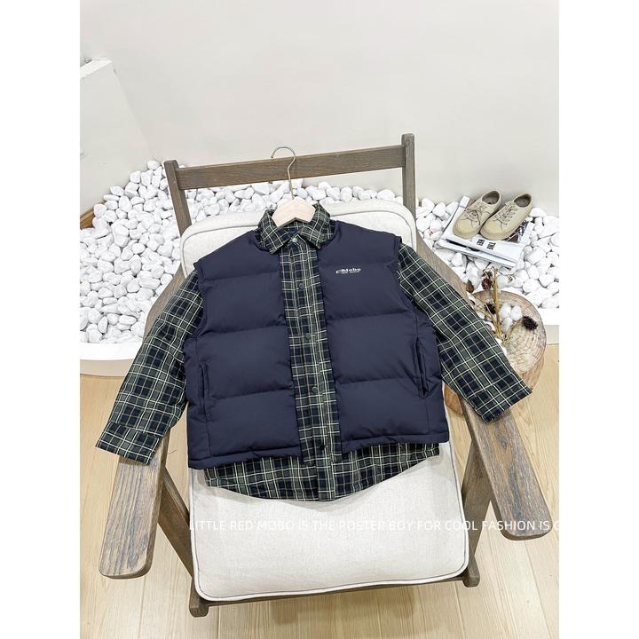 【现现】童装男儿童保暖两件套棉衣服2025冬新款外套MMY841412