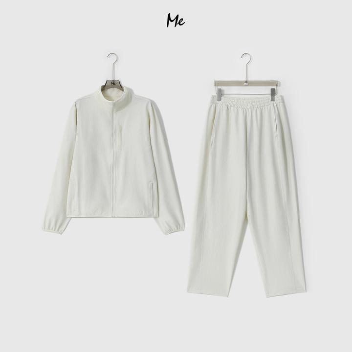 ME【户外套装】轻便奢牌肌理感显瘦百搭时尚休闲套装MESA1546