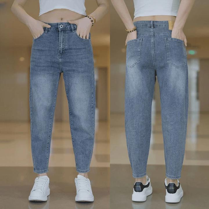 2025新款牛仔裤男士九分休闲百搭裤子宽松复古潮流秋季新款裤子男