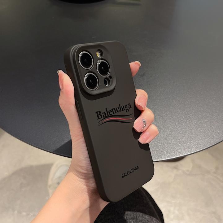 巴黎世家苹果16promax手机壳新款iPhone15防摔壳14软壳13网红潮牌