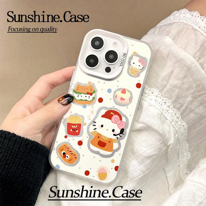 【彩银】薯条KT适用于苹果17promax华为vivo小米oppo防摔手机壳