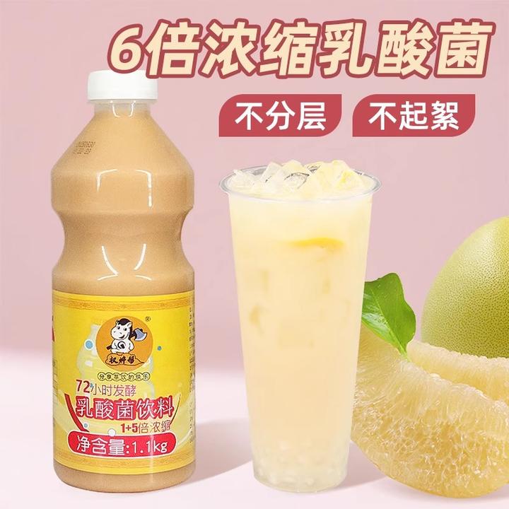 权焠帮浓缩乳酸菌饮品商用发酵益生菌饮料奶茶店专用益菌多优格乳