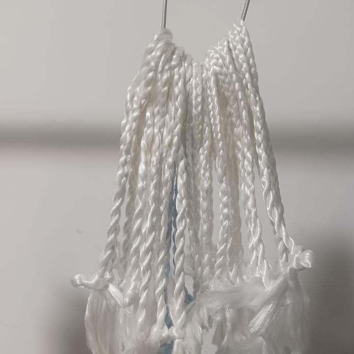 【45克90厘米】适合1.5到1.7斤健身鞭使用！迪尼麻超软鞭头！