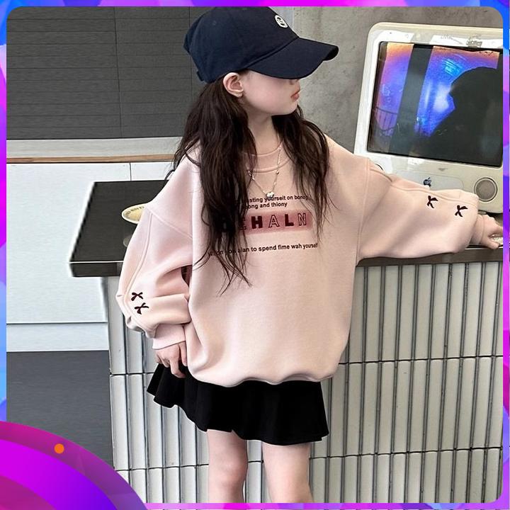 女大童卫衣春秋款2025新款女童早春时髦洋气上1215岁大童秋款卫衣