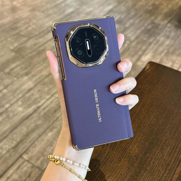 适用华为mateXT/XTs非凡大师手机壳双中轴保护高档商务外壳