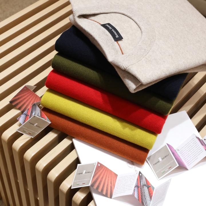 【253208003】意大利L*P㊣版100%纯山羊绒(有专属吊牌)男士针织衫