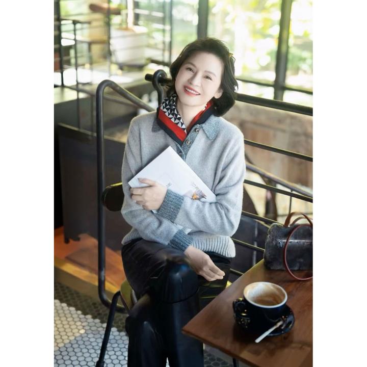 我是摩羯黑标花纱天花板 意大利P家100羊绒德国STOLL机秋冬针织衫