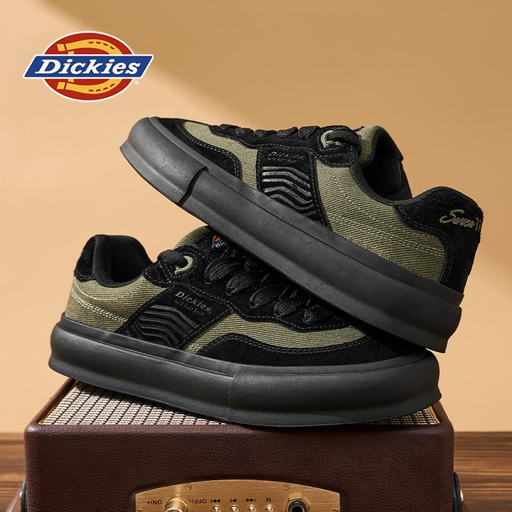 Dickies德训鞋男款2025新款冬季透气百搭鞋子时尚休闲鞋男士板鞋