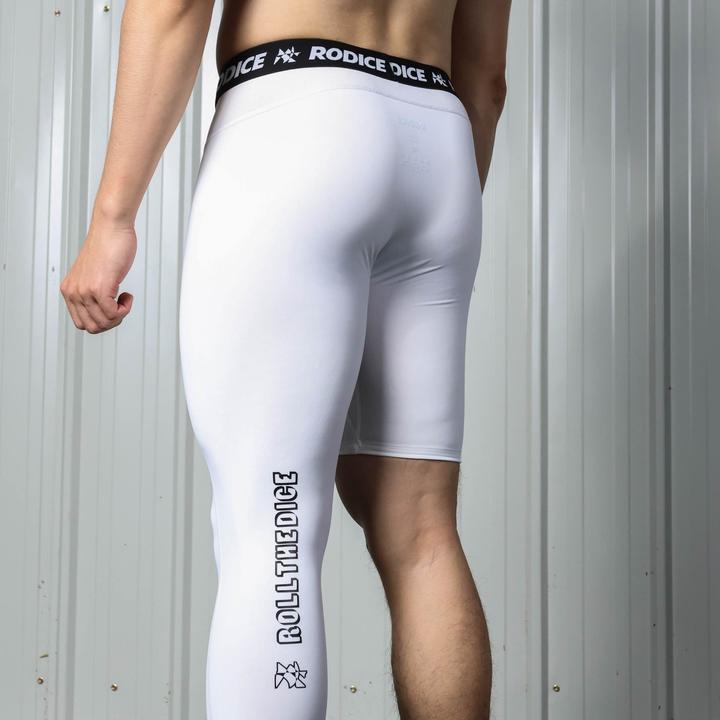 【早鸟价】RODICE若道不对称速干高弹排汗速干亲肤运动篮球紧身裤