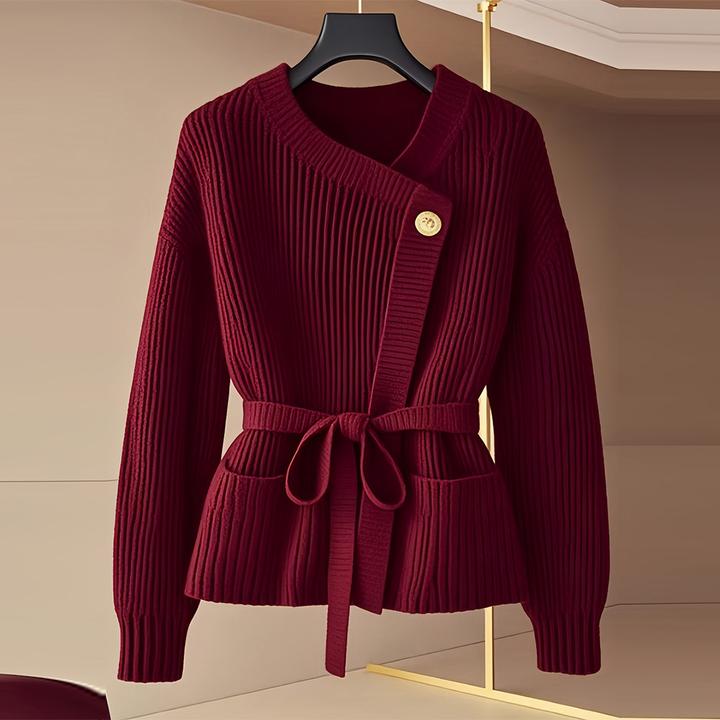 新年红色毛衣女士秋冬季大码胖mm内搭针织打底衫收腰短款欧货上衣