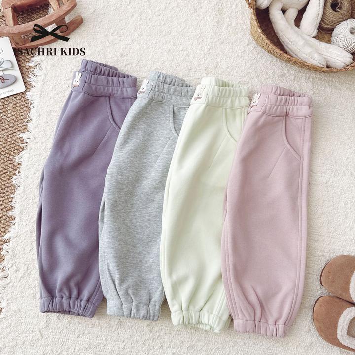 晶晶家【现发】甜兔星球童装女童秋装运动裤卫裤女宝宝休闲裤 IS687