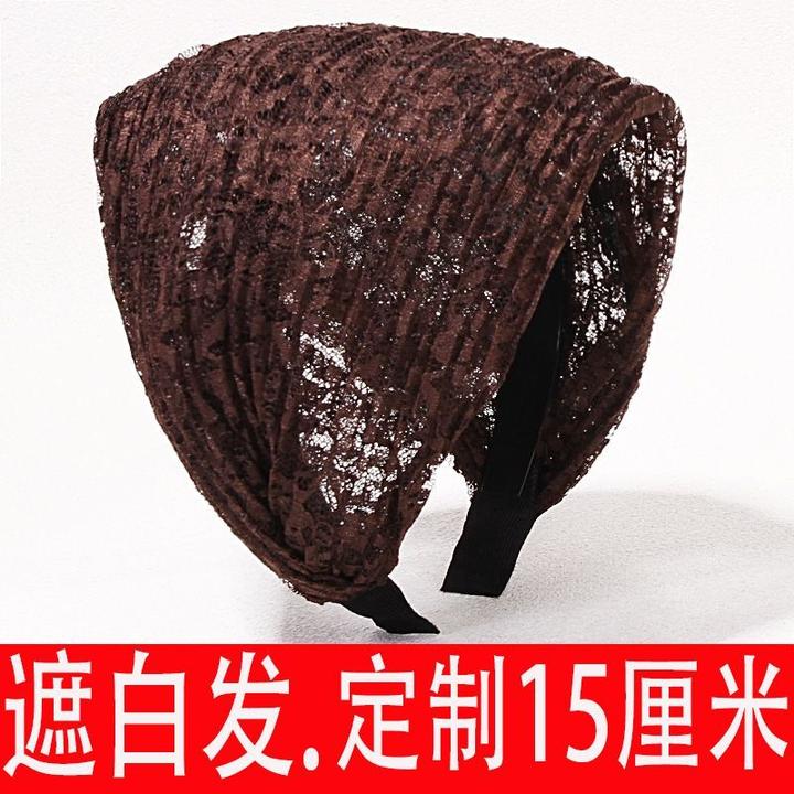 15厘米超宽发箍布艺发带带齿头箍韩版发卡简约百搭发窟遮白发发夹