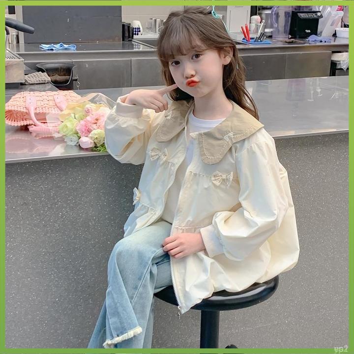 新女孩外套3-6岁春秋小女孩春秋外套女童春装外套2025洋气儿童洋