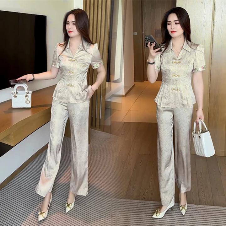 2025新款夏季新款时尚穿搭气质洋气收腰显瘦不挑人短袖套装162